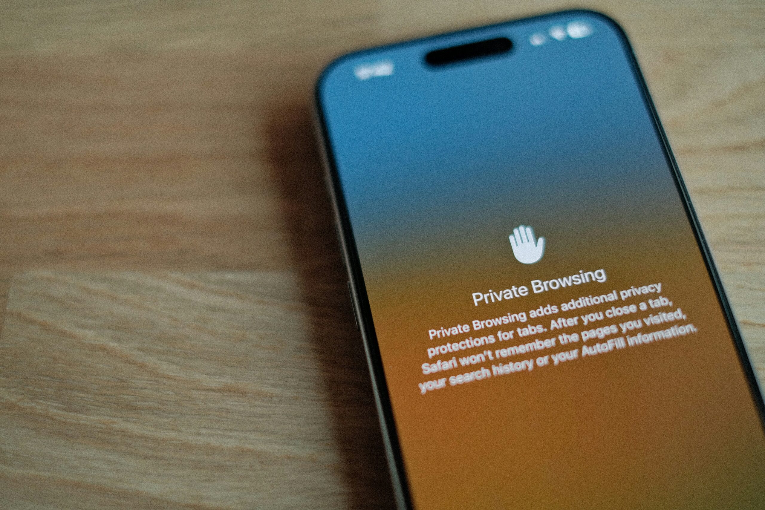 privacidade no iPhone