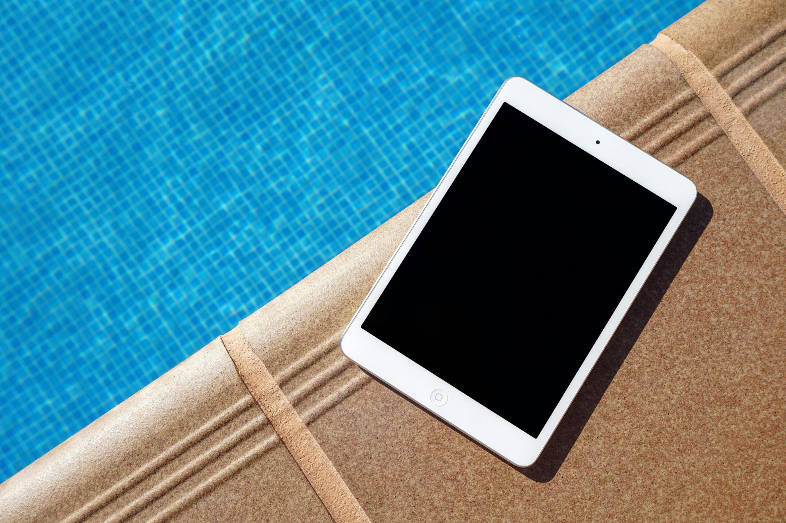 iPad com problemas após molhar