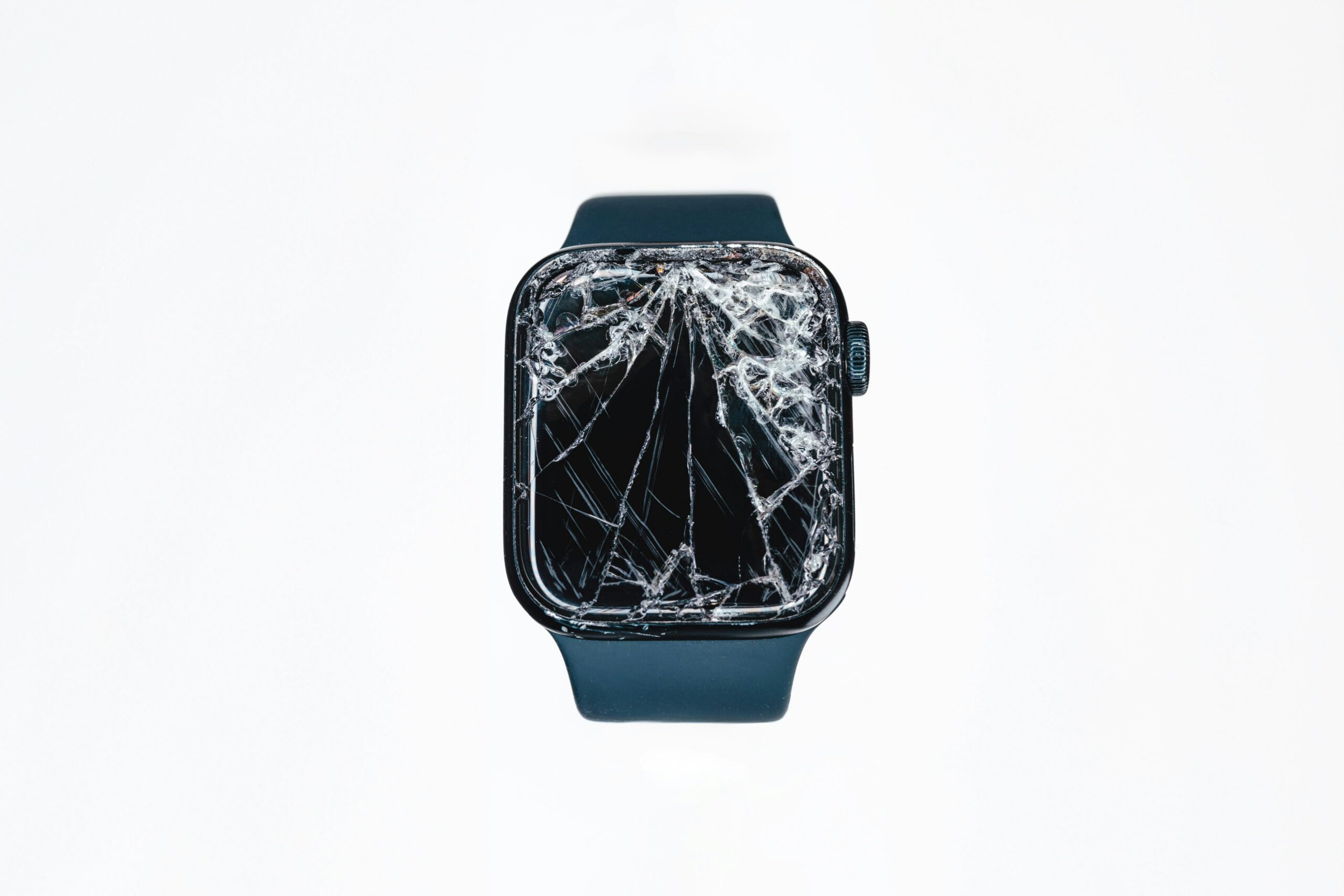 Tela do Apple Watch quebrada ou trincada