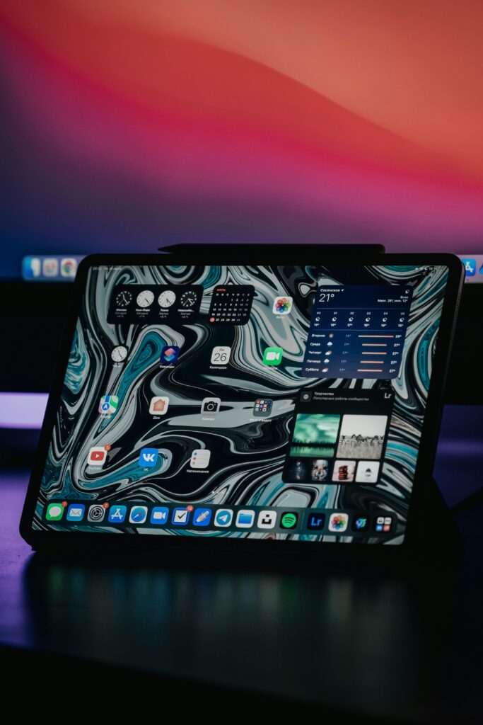 Tela do iPad quebrou