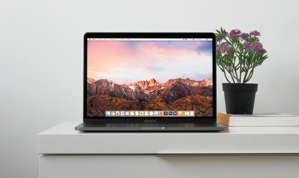 Macbook com manchas